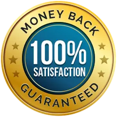 Money-back seal badge